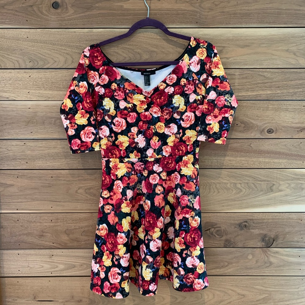 Forever 21 Floral Dress
